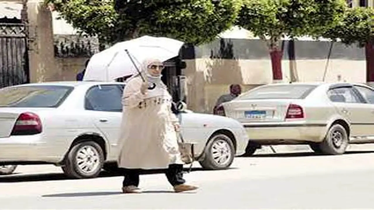 طقس حار ورطوبة مرتفعة في المنيا اليوم