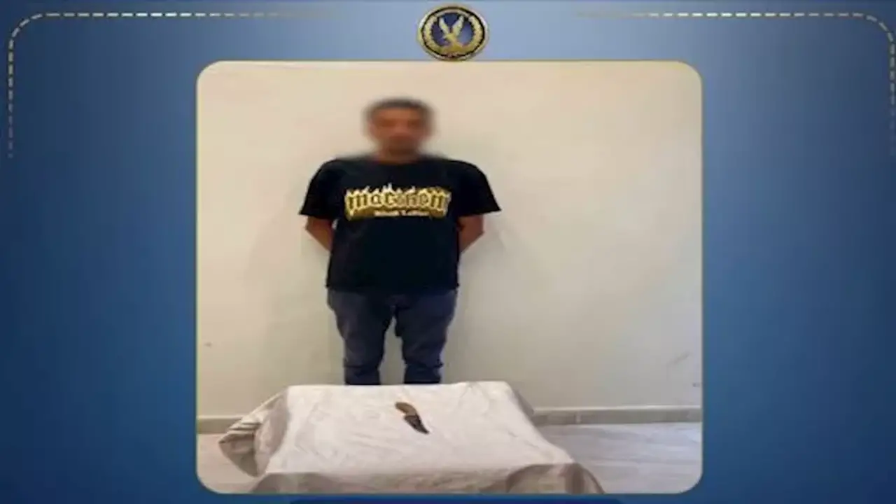 موظف في السويس يهدد زوجته وشقيقها بسلاح أبيض ويُلقى القبض عليه