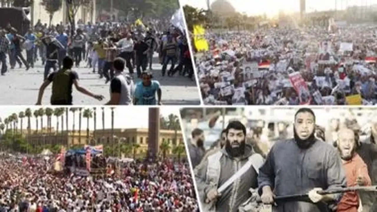 خطابات رابعة المتطرفة: من التهديدات إلى الإرهاب ضد المصريين