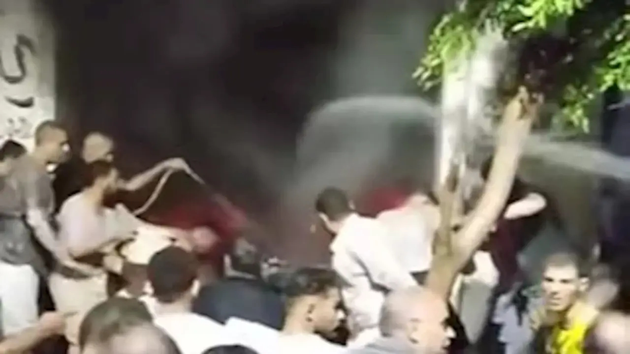 حريق يلتهم محل أجهزة كهربائية في المنوفية والأهالي يتضامنون مع صاحبه