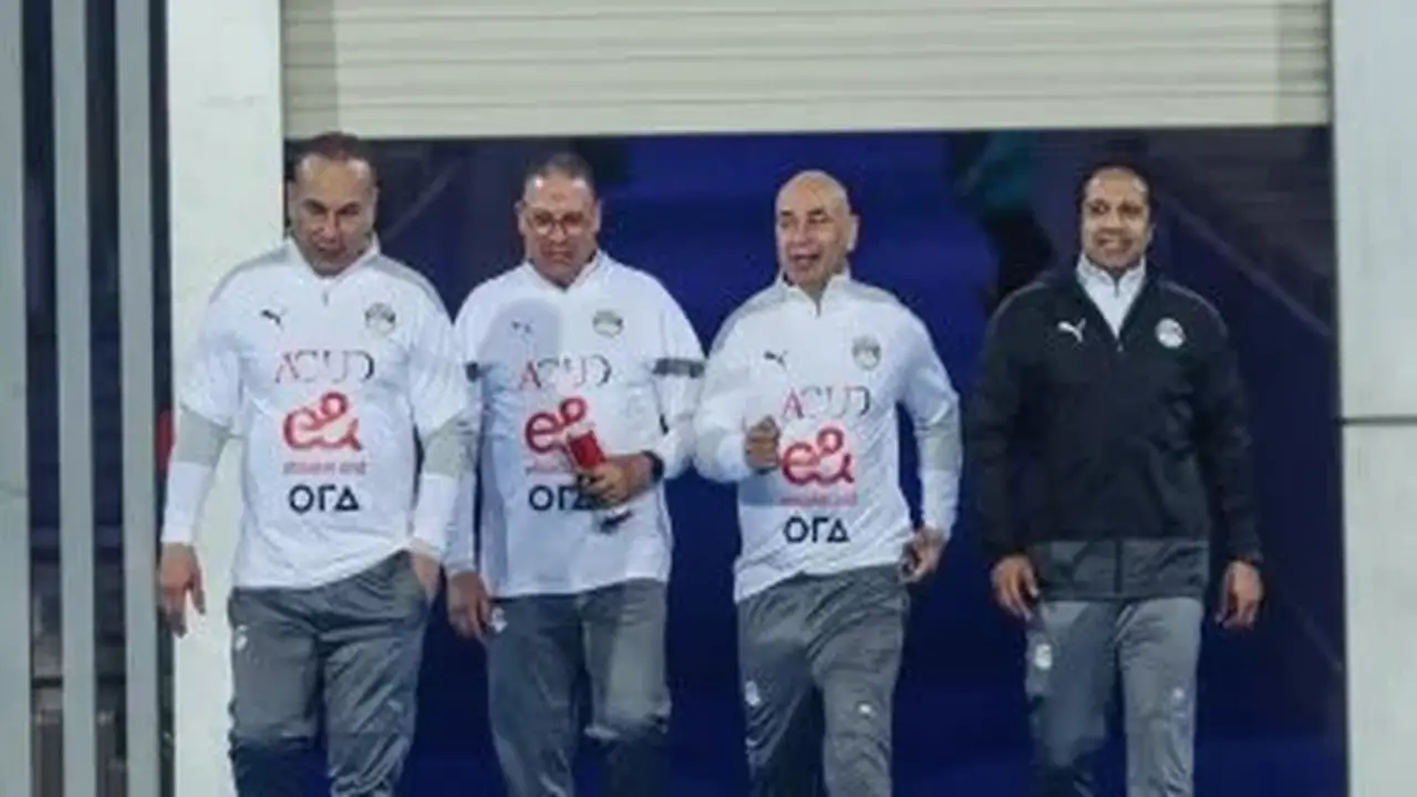 حسام حسن يتفقد ملعب أتلانتا قبل مواجهة مصر والأرجنتين في كأس العالم 2026