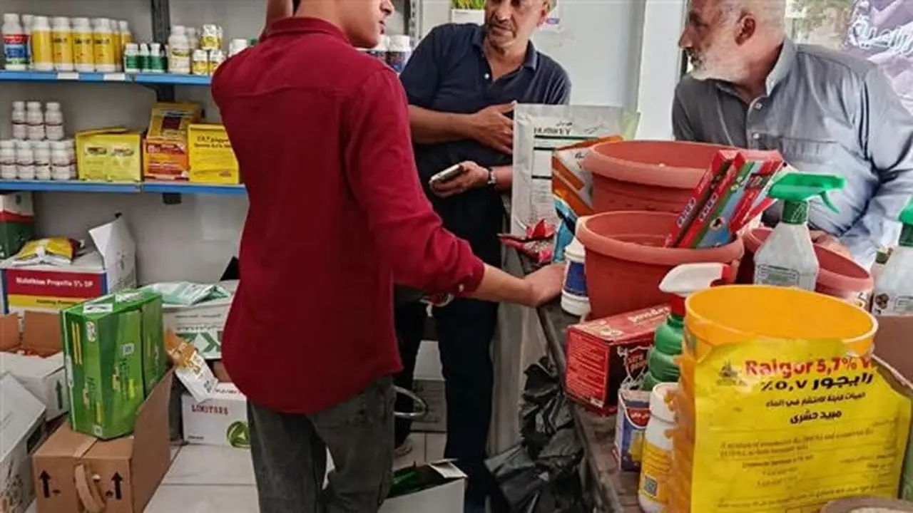 حملة رقابية في كفر الزيات تسفر عن ضبط 1500 عبوة مبيدات محظورة