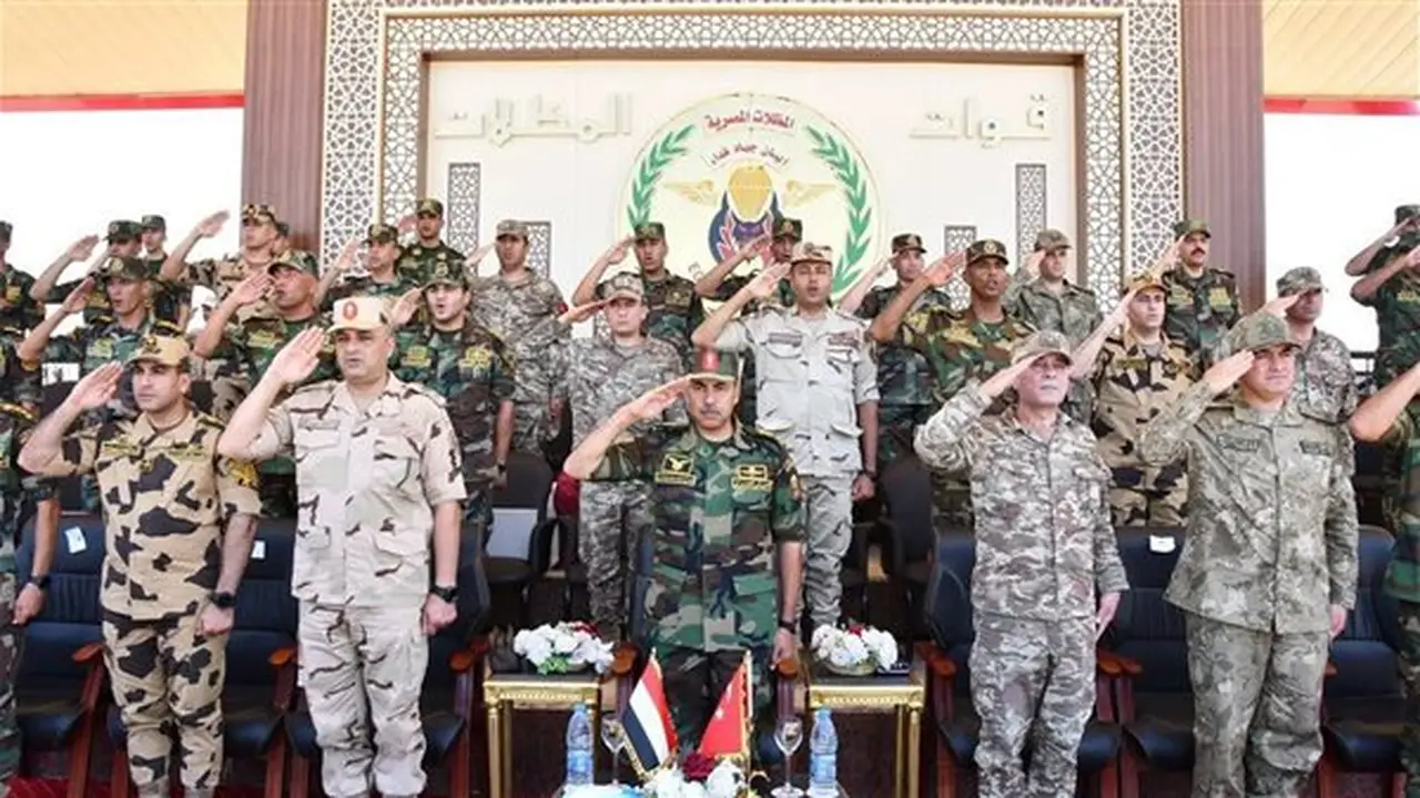 ختام فعاليات التدريب المصري التركي المشترك “العقاب الذهبي” (صور)