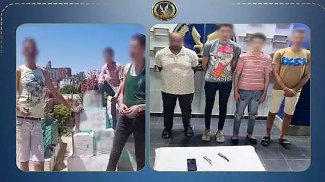 ضبط 4 أشخاص هددوا جارهم بأسلحة بيضاء أمام مقابر الإسكندرية