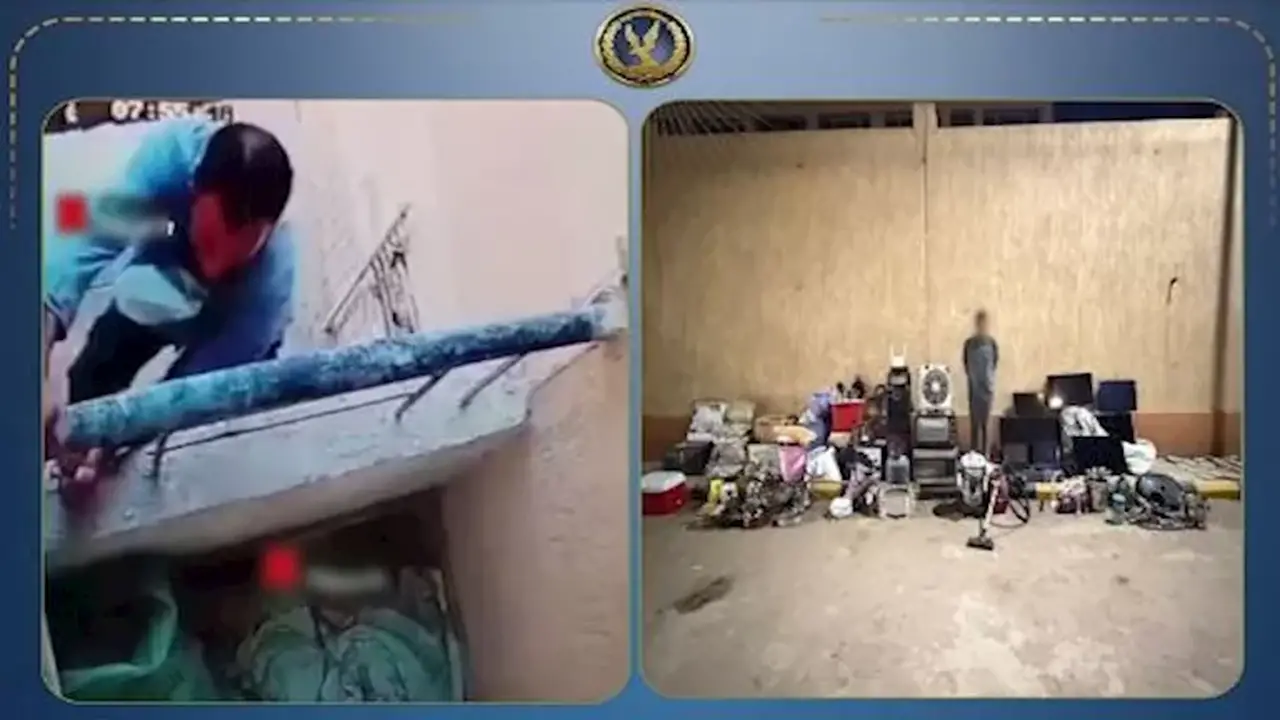 تفاصيل سقوط لص الشقق في حدائق أكتوبر: من البلكونة إلى القبض عليه – (فيديو)