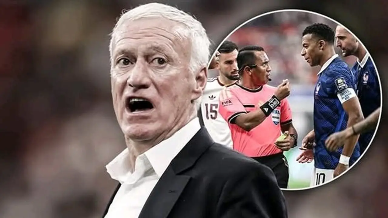 ديشامب ينتقد حكم مباراة فرنسا وإسبانيا بعد الخسارة في نصف النهائي