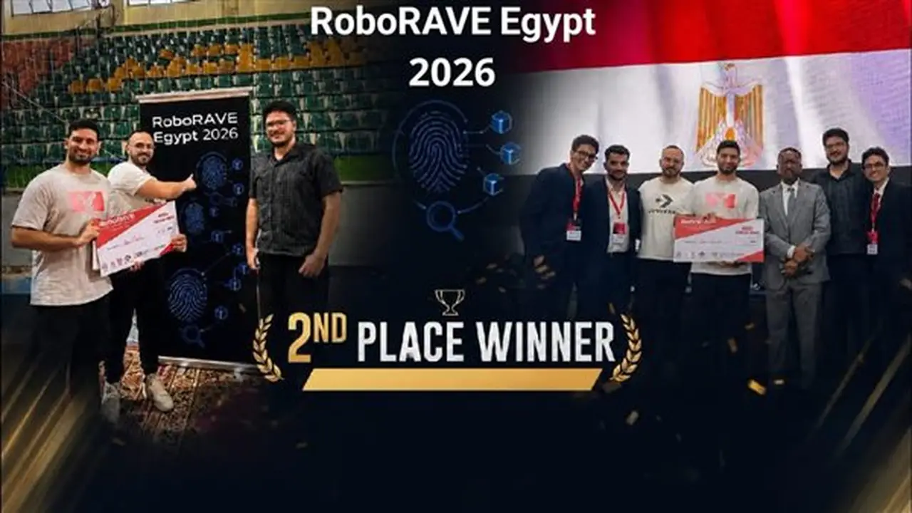 تهنئة رئيس جامعة الإسكندرية لطلاب كلية الحاسبات وعلوم البيانات بتأهلهم لنهائيات RoboRAVE International 2026 باليابان
