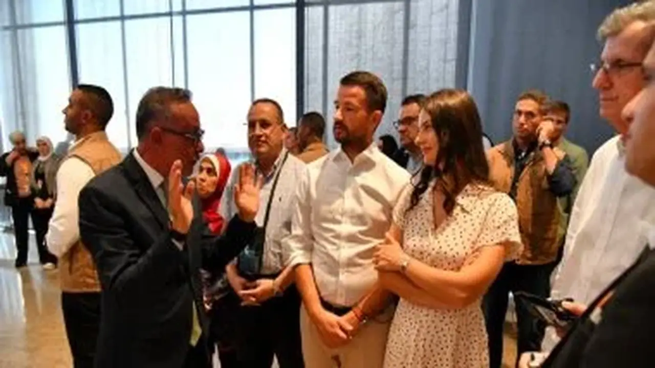 زيارة رئيس جمهورية الجبل الأسود وحرمه للمتحف المصري الكبير.. صور