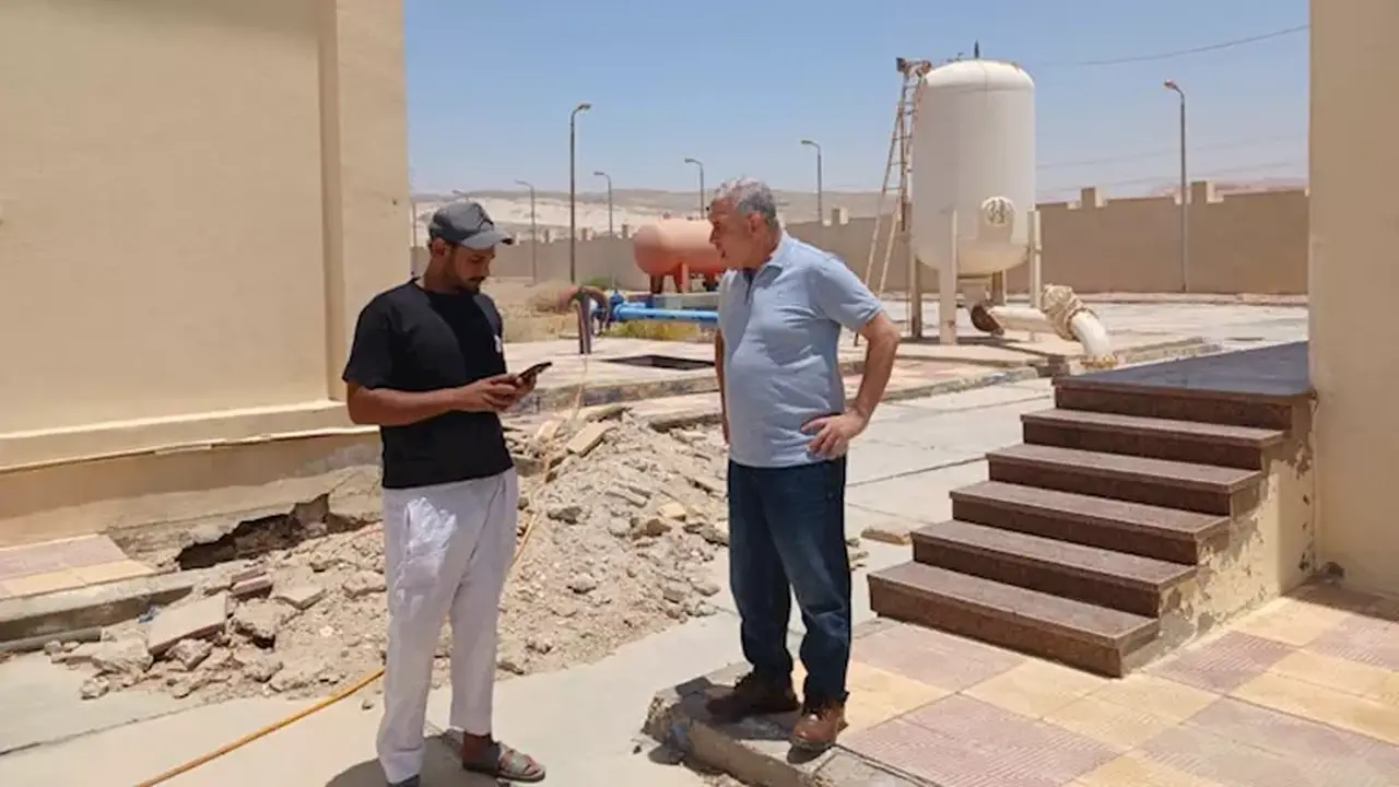 رئيس شركة مياه الشرب يتفقد تشغيل الروافع ومحطات التحلية بجنوب سيناء