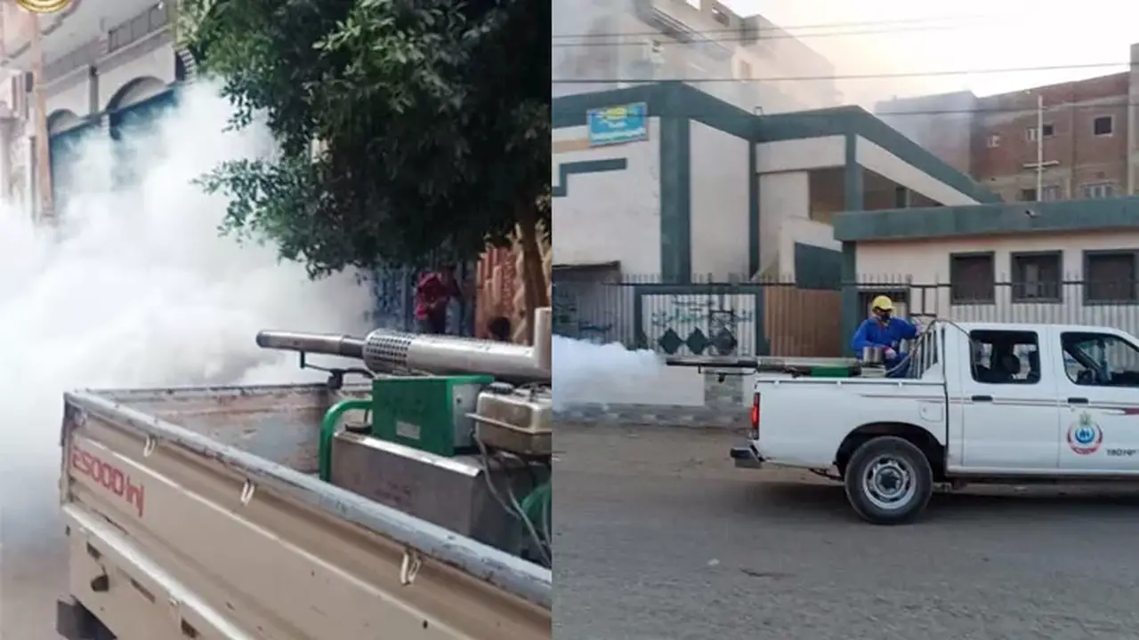 الشرقية تعزز جهودها لمكافحة الناموس والحشرات الطائرة من خلال حملات رش مكثفة