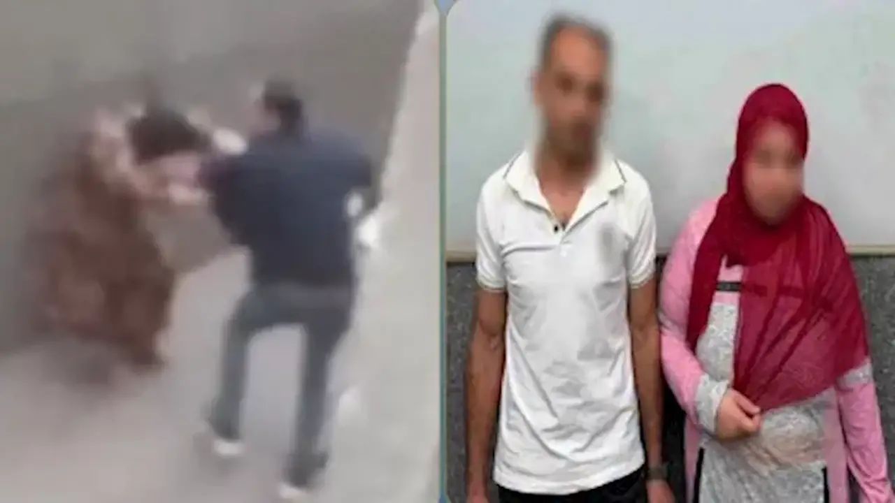 عامل يطعن زوجته في الشارع بسبب خلافات زوجية بالدقهلية
