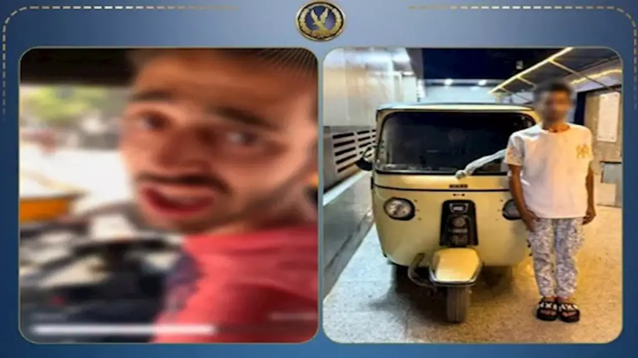 ضبط سائق توك توك اعتدى بالسب على راكب بشبرا الخيمة بعد خلاف على الأجرة