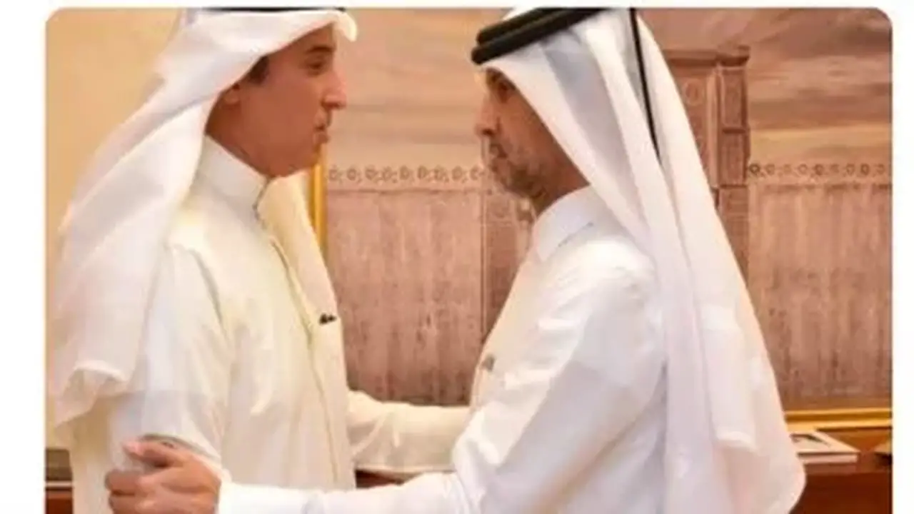 سفارة قطر تستقبل المعزين في وفاة الأمير الوالد الشيخ حمد بن خليفة آل ثاني