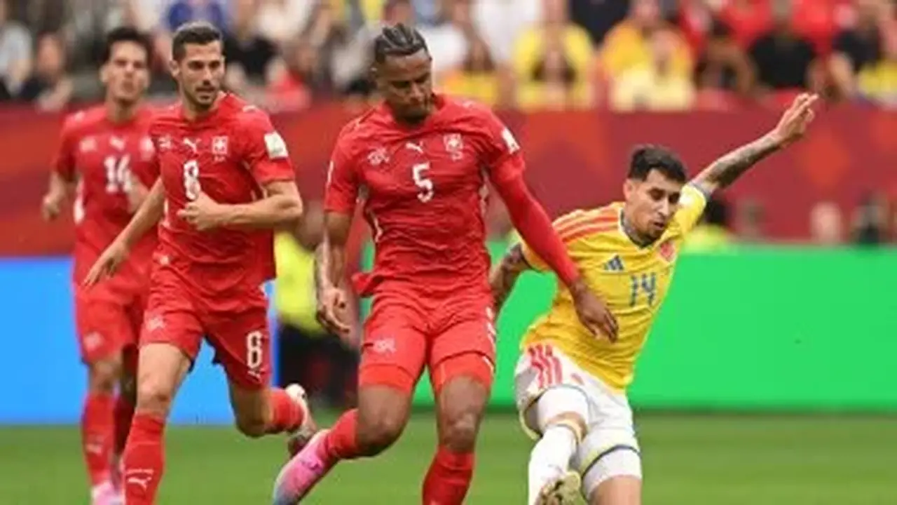 تعادل سلبي بين سويسرا وكولومبيا في الشوط الأول بكأس العالم 2026