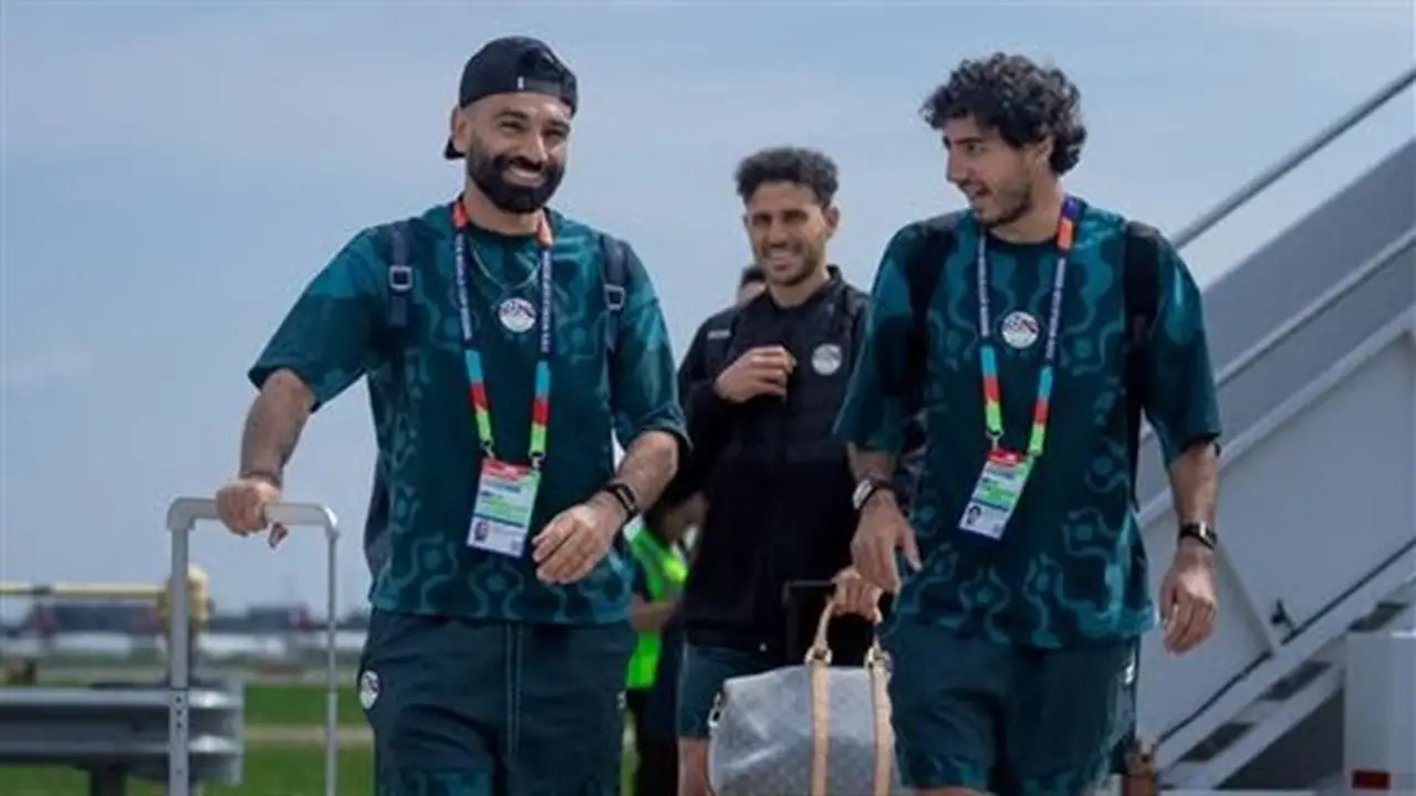 فخامة طائرة منتخب مصر في رحلة العودة من أمريكا إلى القاهرة