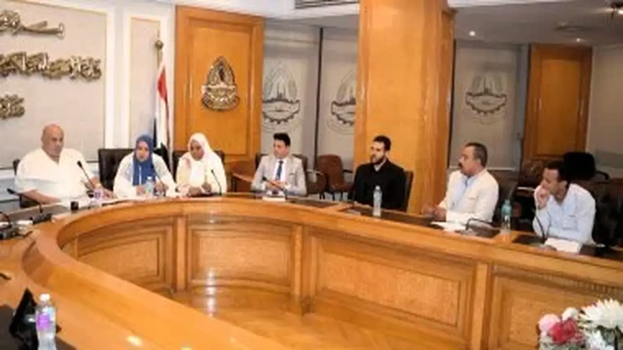 شعبة حراسة المنشآت تبحث مع التأمينات الاجتماعية تطبيق نظام التأمينات للعاملين في الشركات