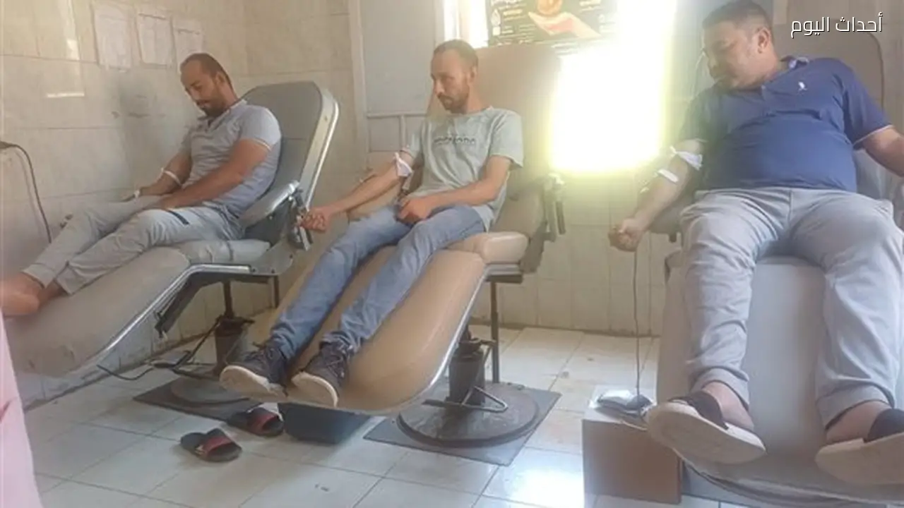 صحة المنيا تحتفل بنجاح حملة التبرع بالدم