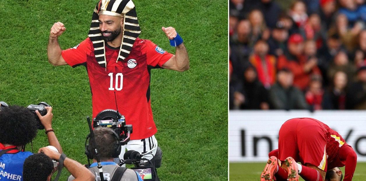 سجود صلاح للاحتفال سجود صلاح للاحتفال