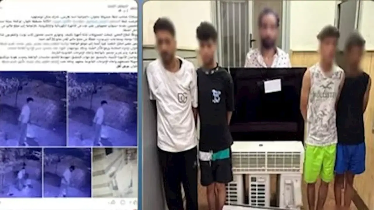 أب في حلوان يكتشف سرقة شقته على يد ابنه وأصدقائه