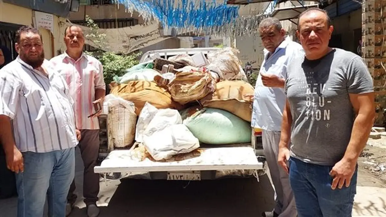 ضبط 2 طن من نوى البلح والبسلة بمصنع بن غير مرخص في الفيوم