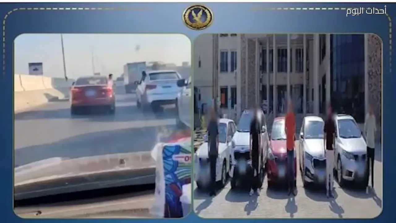 ضبط 5 سائقين عرضوا حياة المواطنين للخطر بحركات استعراضية في الغربية