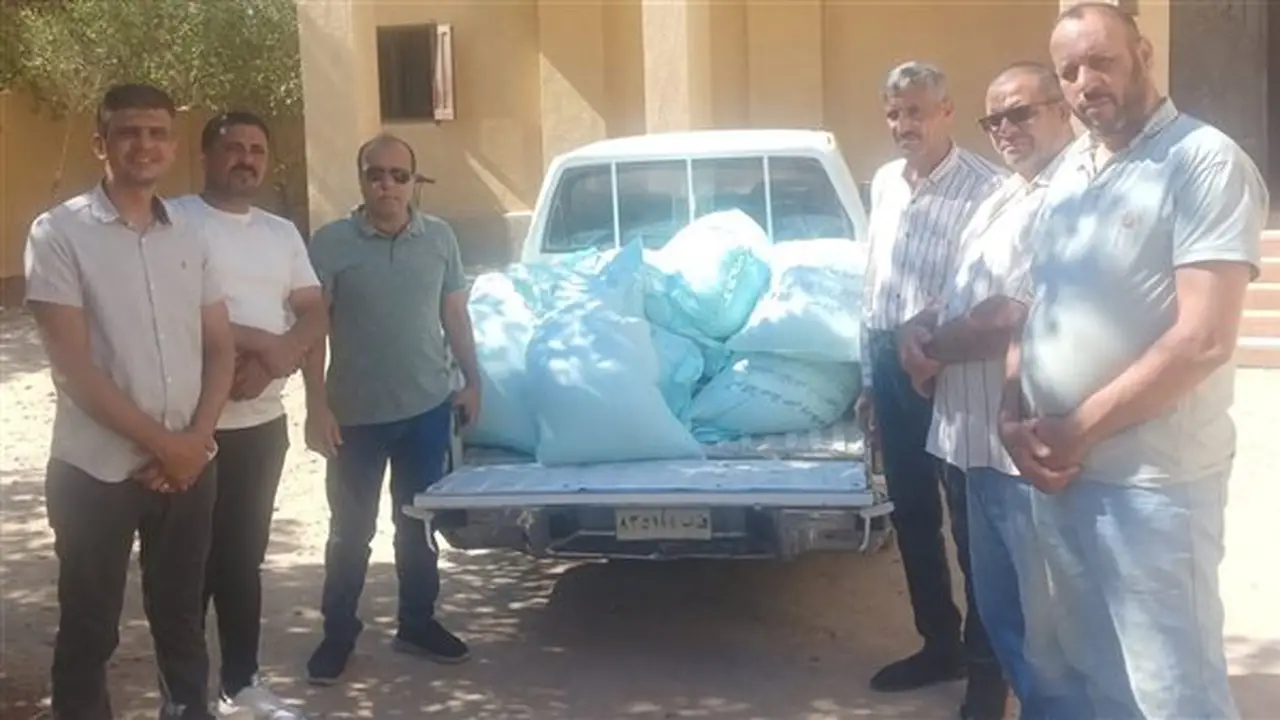 ضبط 650 كيلو دقيق مخصص للمخابز قبل بيعه في السوق السوداء بالفيوم