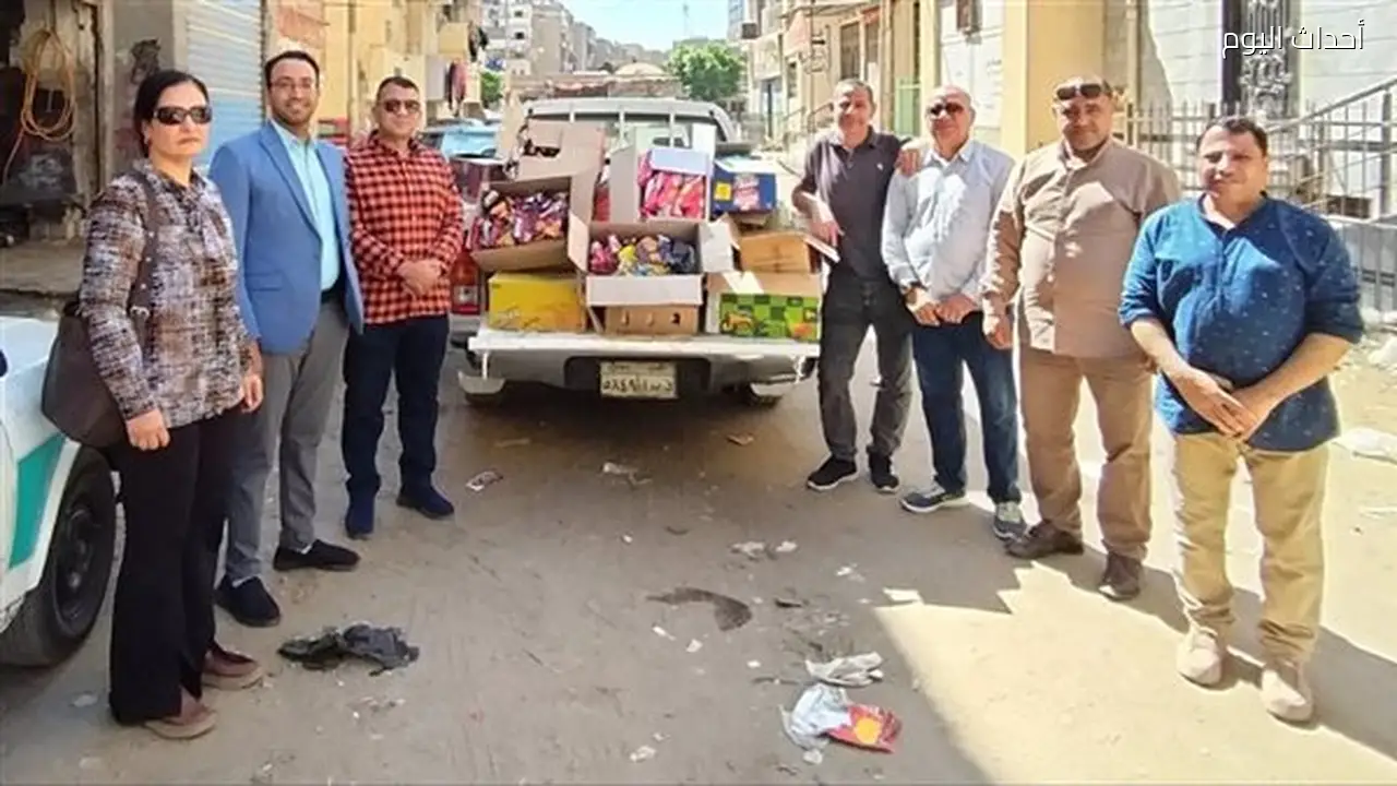 ضبط سلع غذائية منتهية الصلاحية وزيوت طعام مجهولة المصدر في الفيوم
