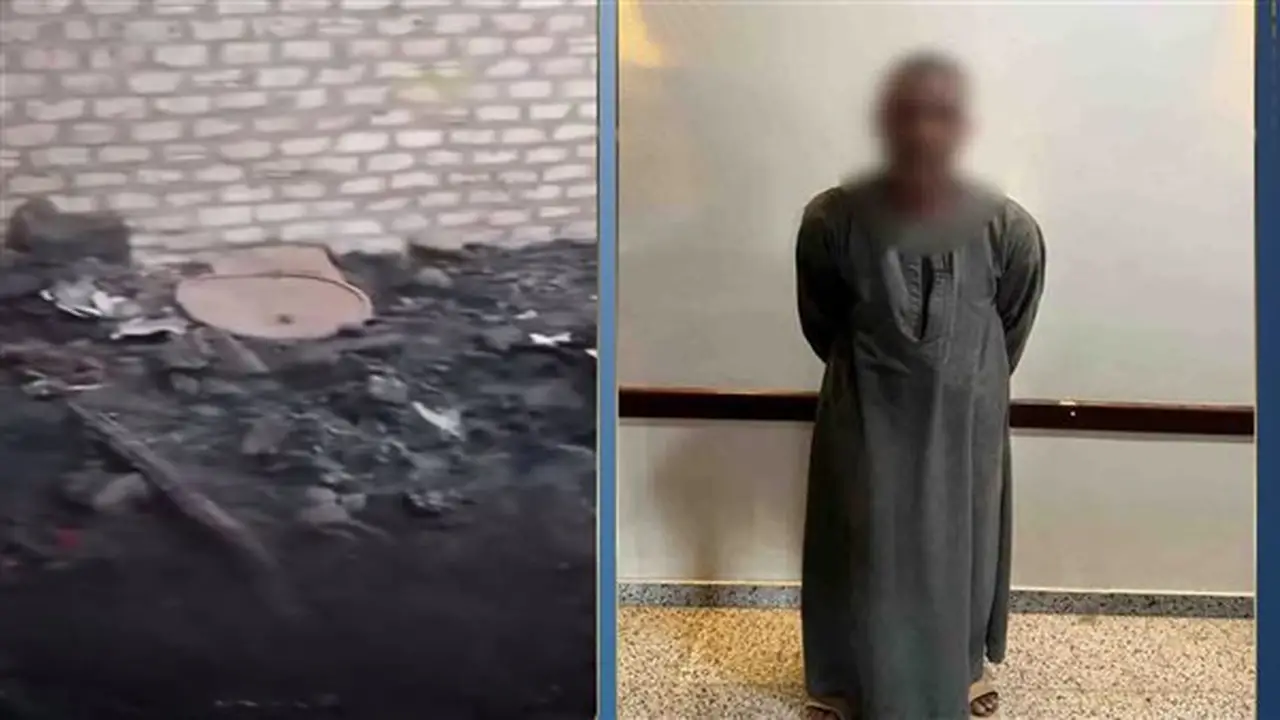 ضبط شخص أشعل النيران في منزل جاره بقنا