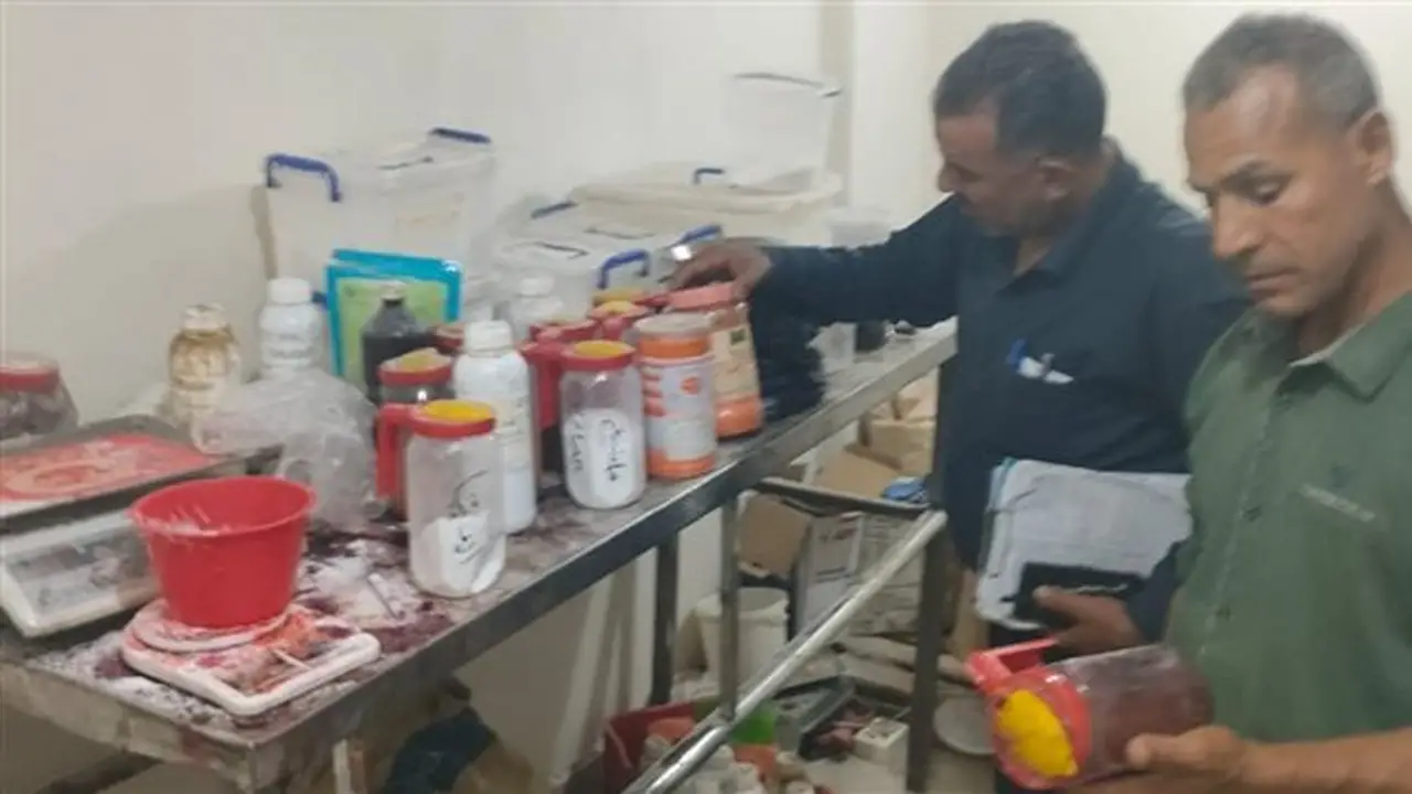 ضبط طن من المشروبات مجهولة المصدر في الإبراهيمية