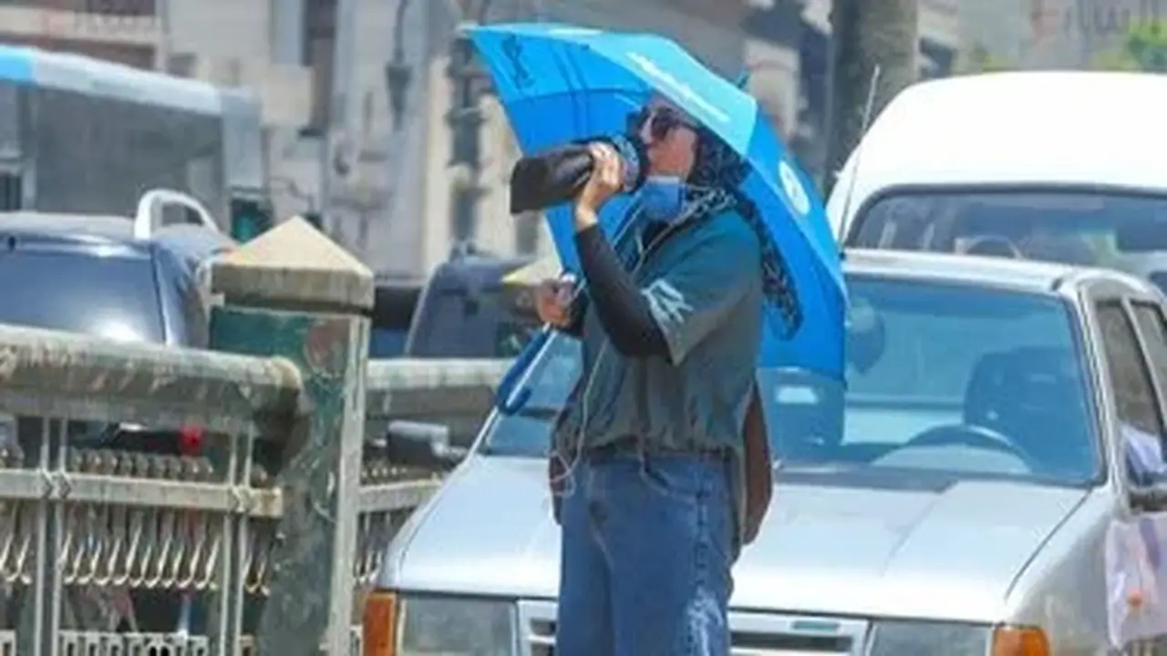 طقس شديد الحرارة مع نشاط للرياح في محافظة الغربية اليوم