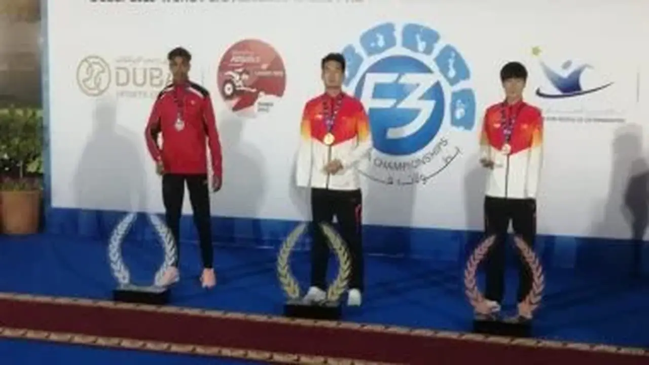 عبد الرحمن أحمد يحقق فضية القفز بالزانة في بطولة شمال أفريقيا لألعاب القوى