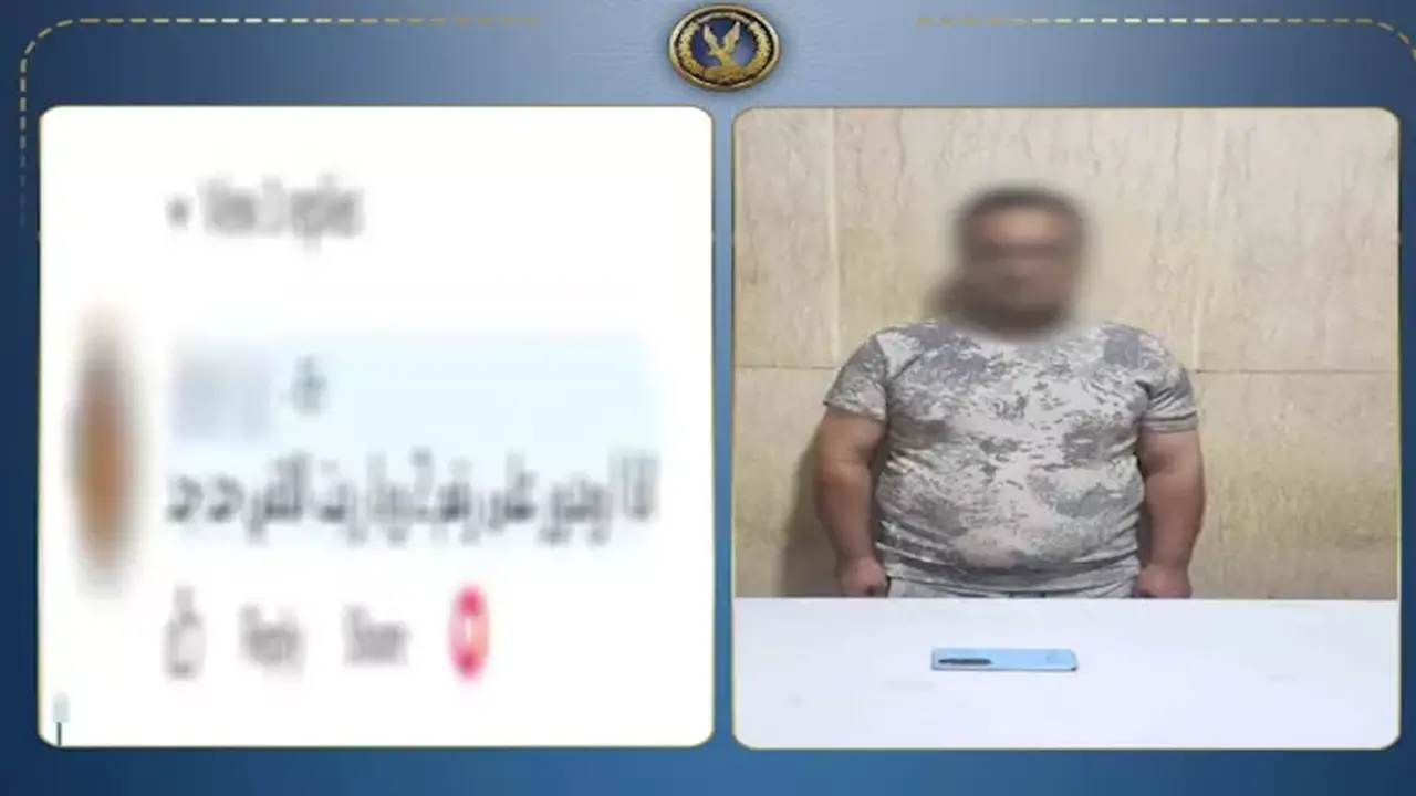 ضبط مندوب مبيعات يروج لأعمال الفجور عبر مواقع التواصل الاجتماعي في البدرشين