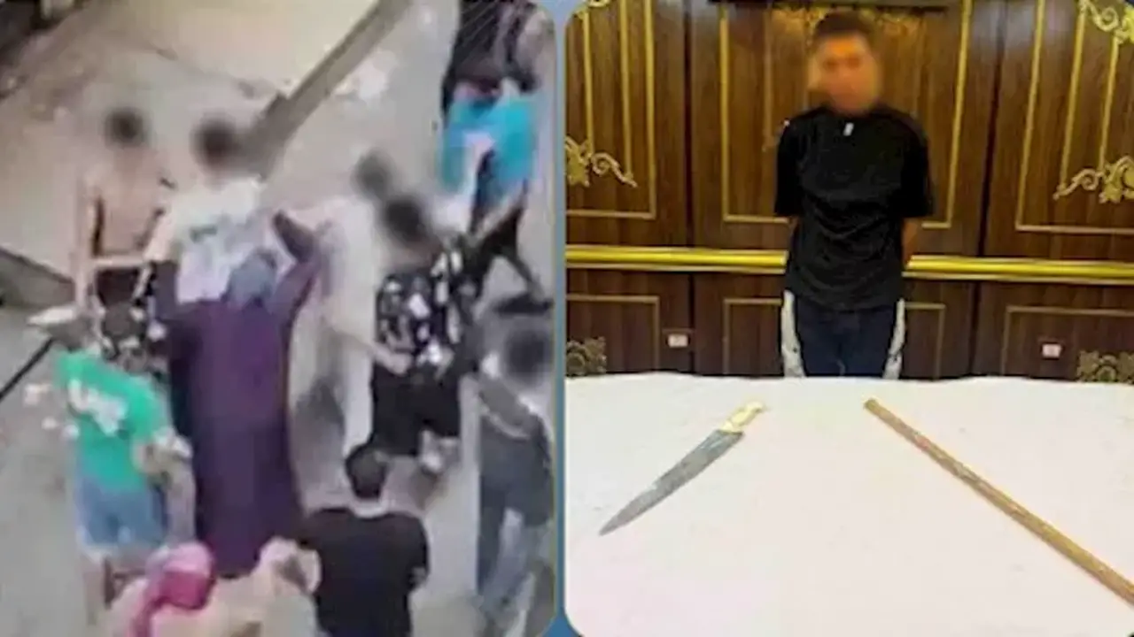 القبض على متهما هدد الأهالي بسلاح أبيض في الجيزة بعد تداول فيديو مثير للذعر