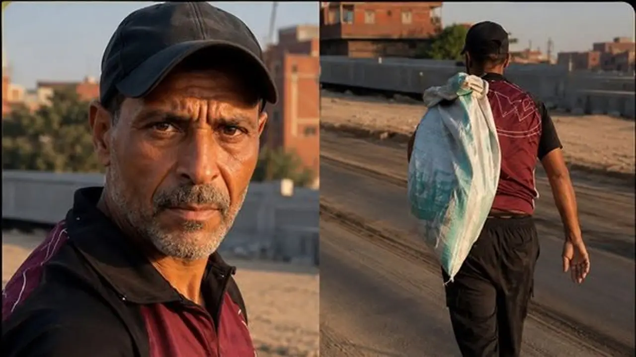 فيديو عامل الخردة يثير الجدل على مواقع التواصل وزوجته توضح تفاصيل الواقعة
