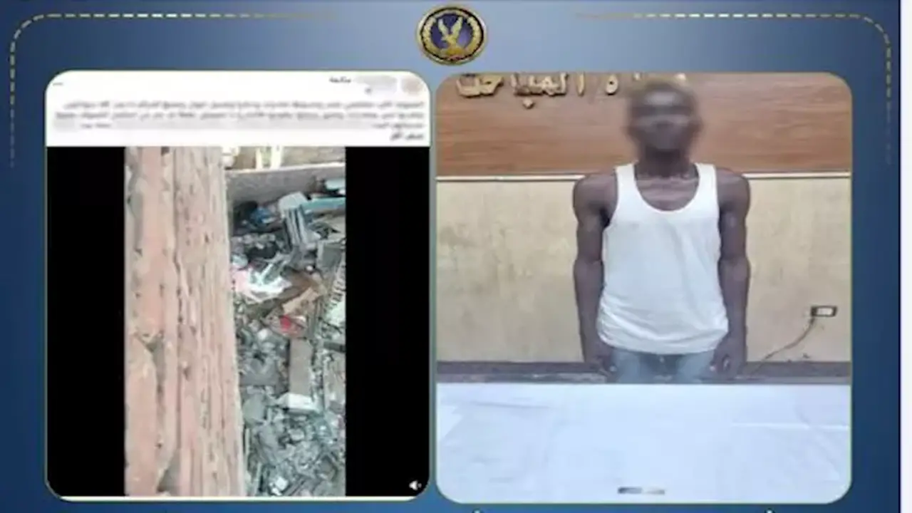 ضبط أجنبي يتعاطى المخدرات في عين شمس بعد تداول فيديو على الإنترنت