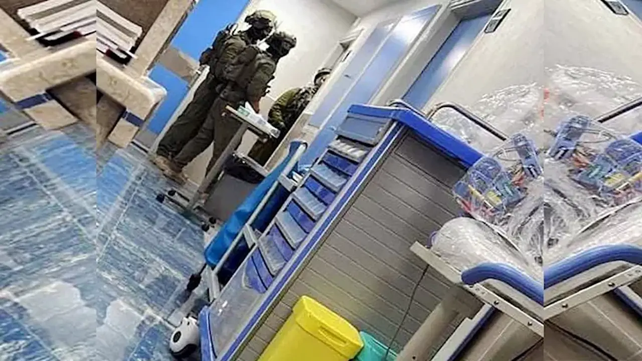اقتحام قوات الاحتلال الإسرائيلي لمستشفى نابلس واعتقال مُصاب فلسطيني (فيديو)
