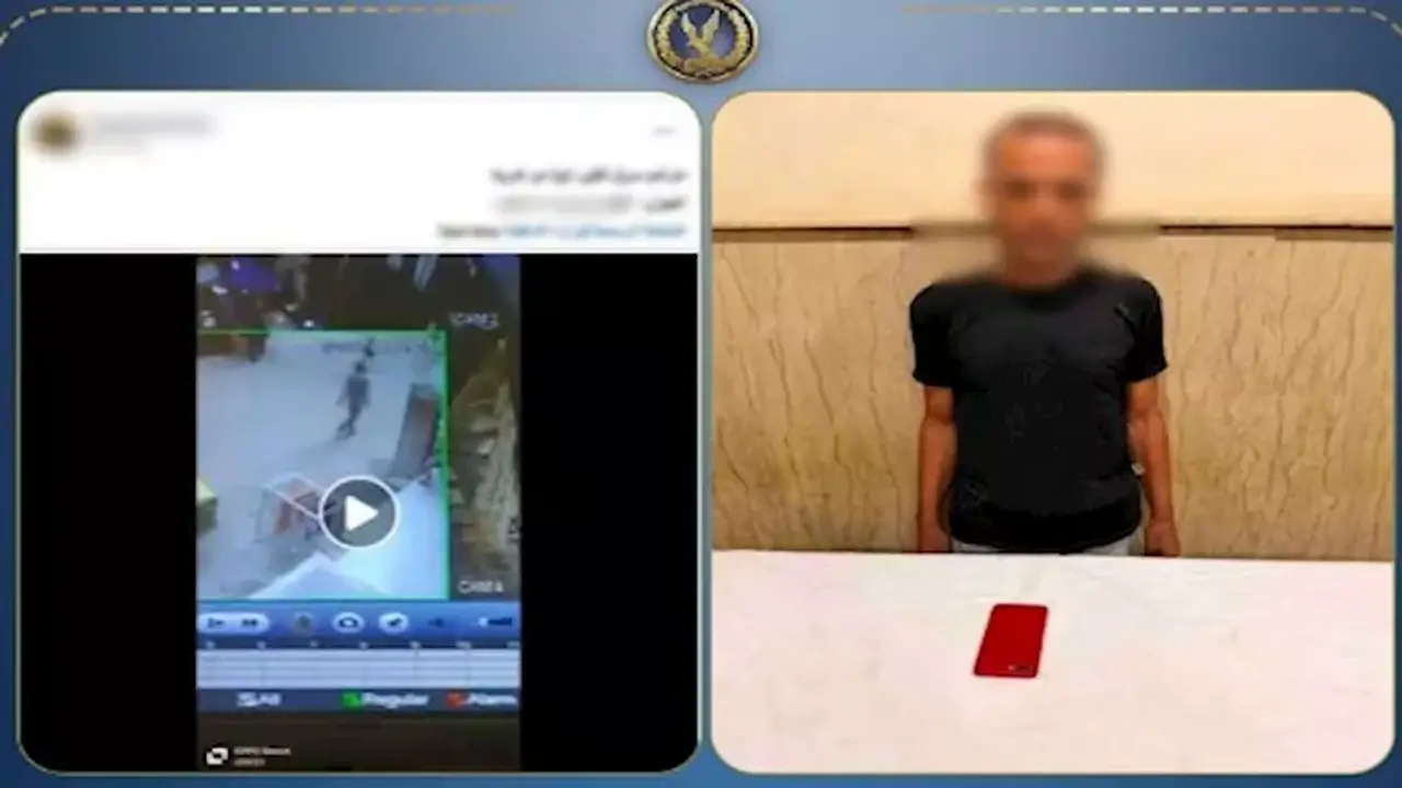 ضبط لص سرقة هاتف مُسن من داخل سيارته في الإسكندرية بفضل كاميرا المراقبة