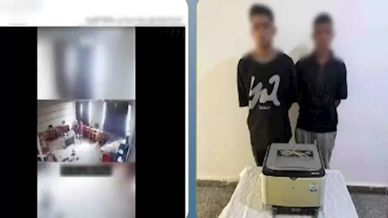 ضبط المتهمين في سرقة ماكينة طباعة من مدرسة بالقليوبية