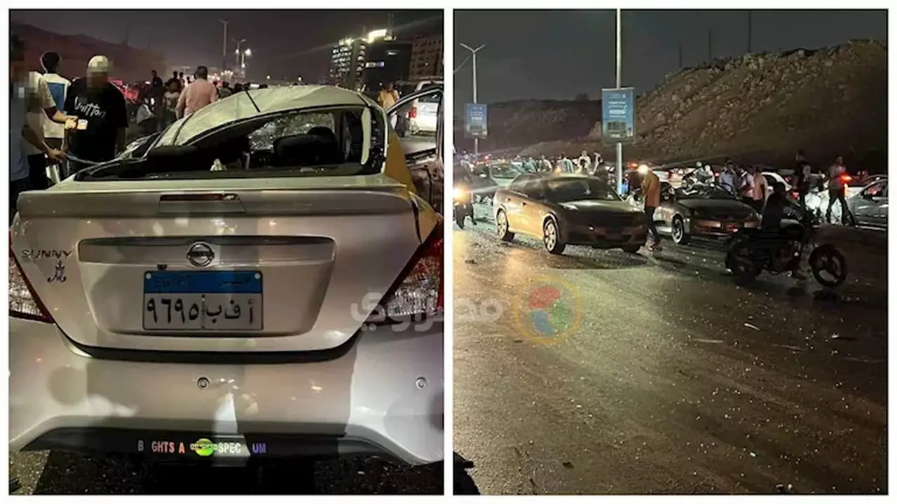 مأساة أسرة كاملة: النيابة تأمر بتشكيل لجنة لمعاينة حادث محور الكفراوي | صور