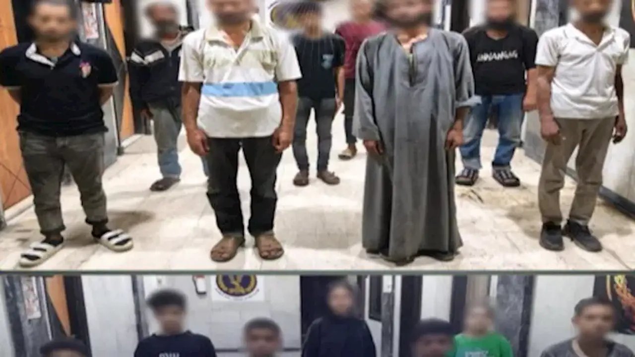 مباحث الأحداث تنجح في إنقاذ 7 أطفال من استغلال مافيا التسول