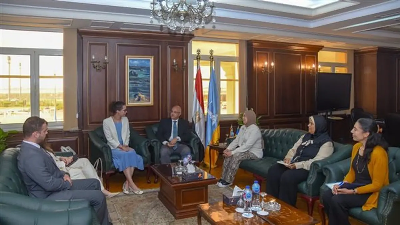 محافظ الإسكندرية يستقبل سفيرة المجر لبحث تعزيز التعاون المشترك