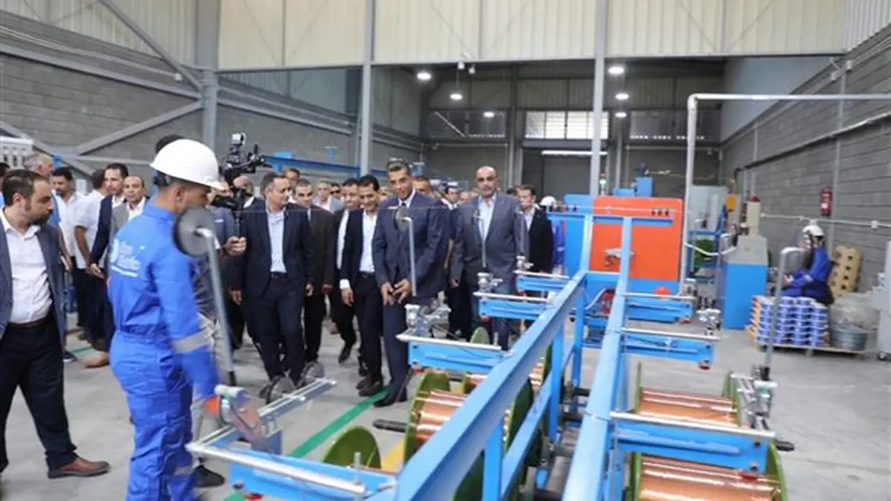 محافظ البحر الأحمر يفتتح مصنع ‘دام’ لإنتاج الكابلات الكهربائية بتكلفة 51 مليون جنيه في الغردقة