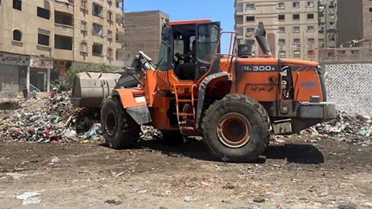 محافظ الجيزة يعلن عن تطوير شارع أبو زارع بالعمرانية وإلغاء نقطة تجميع القمامة