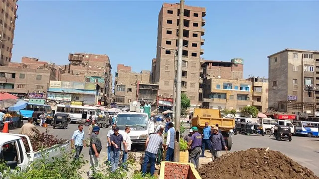 محافظ الجيزة يتابع تطوير شارع العامل الأول بإمبابة لتحسين المظهر الحضاري