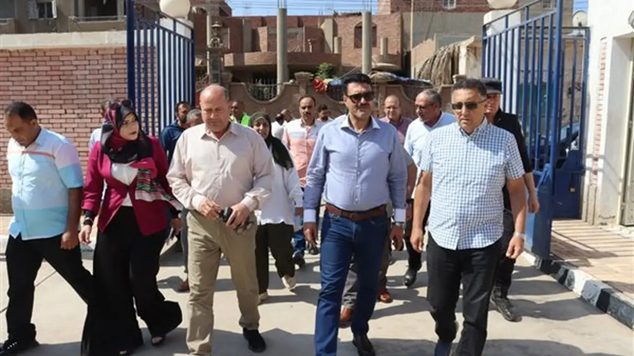 محافظ القليوبية يزور محطة مياه نوب طحا في إطار مشروعات المبادرة الرئاسية “حياة كريمة”