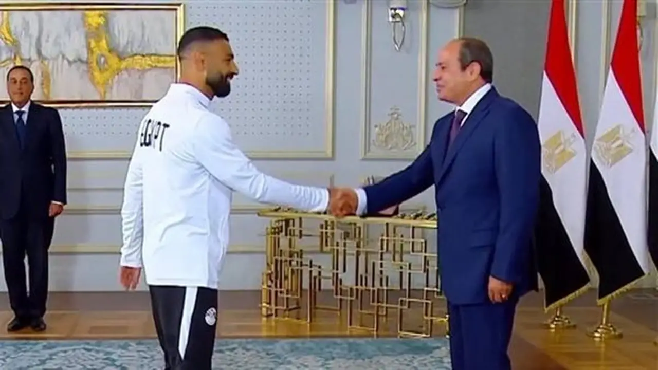 محمد صلاح: دعم الرئيس السيسي هو أفضل تكريم لنا