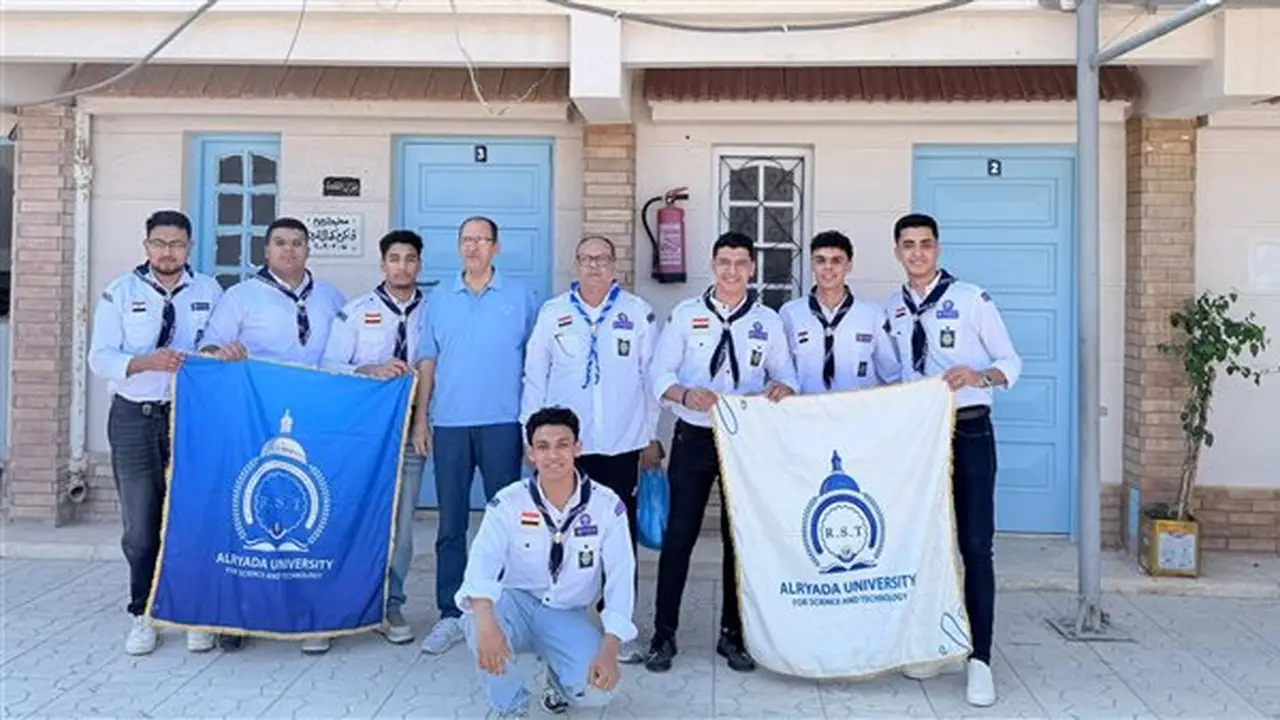 مشاركة بارزة لعشائر جوالة جامعة الريادة في فعاليات الكشافة البحرية بالإسكندرية