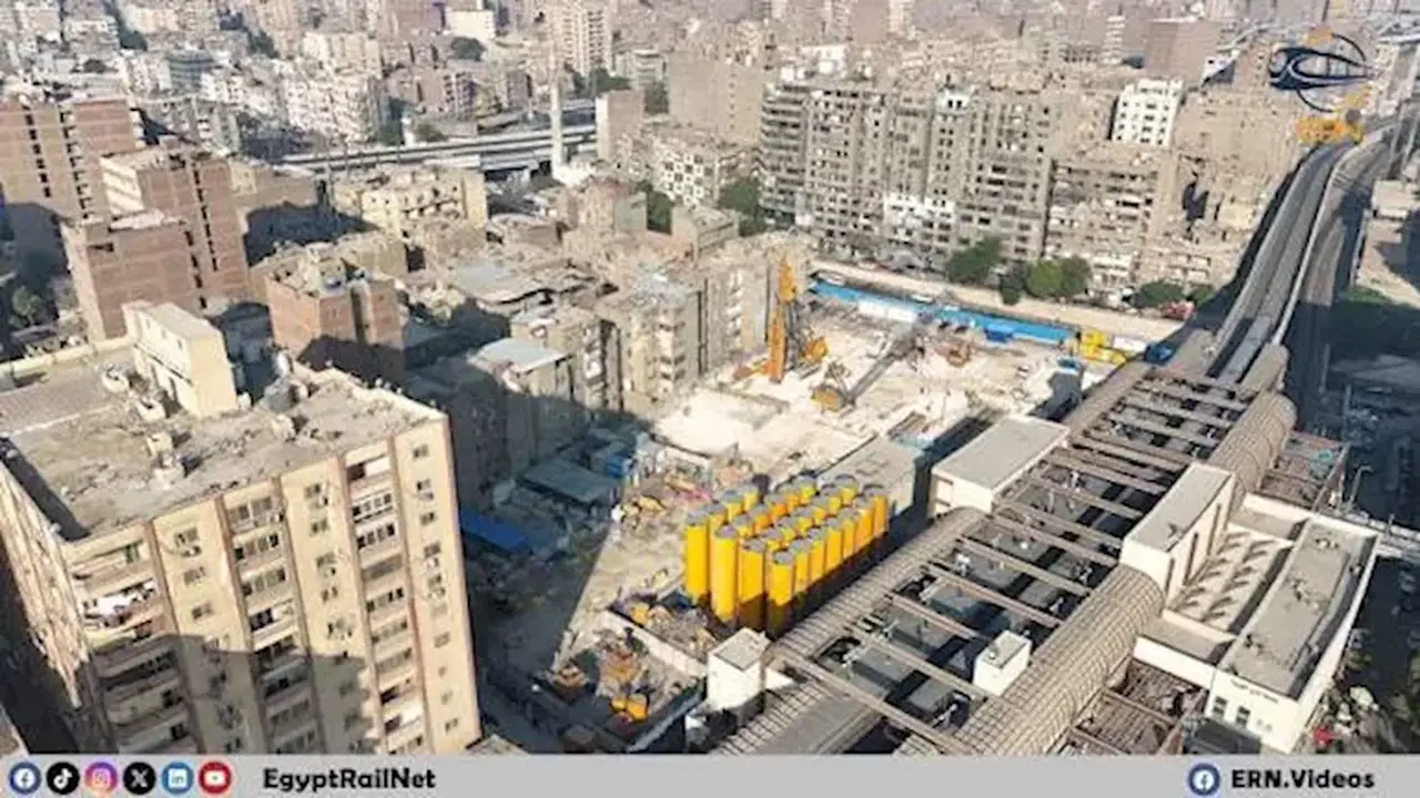 مصرع عامل دهسًا تحت عجلات سيارة نقل في موقع إنشاءات مترو الجيزة