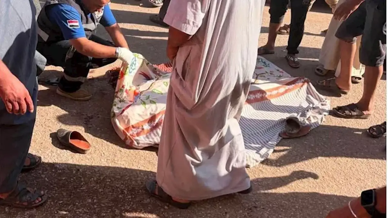 مصرع مسن وإصابة زوجته في تصادم سيارة ودراجة نارية بالمنوفية