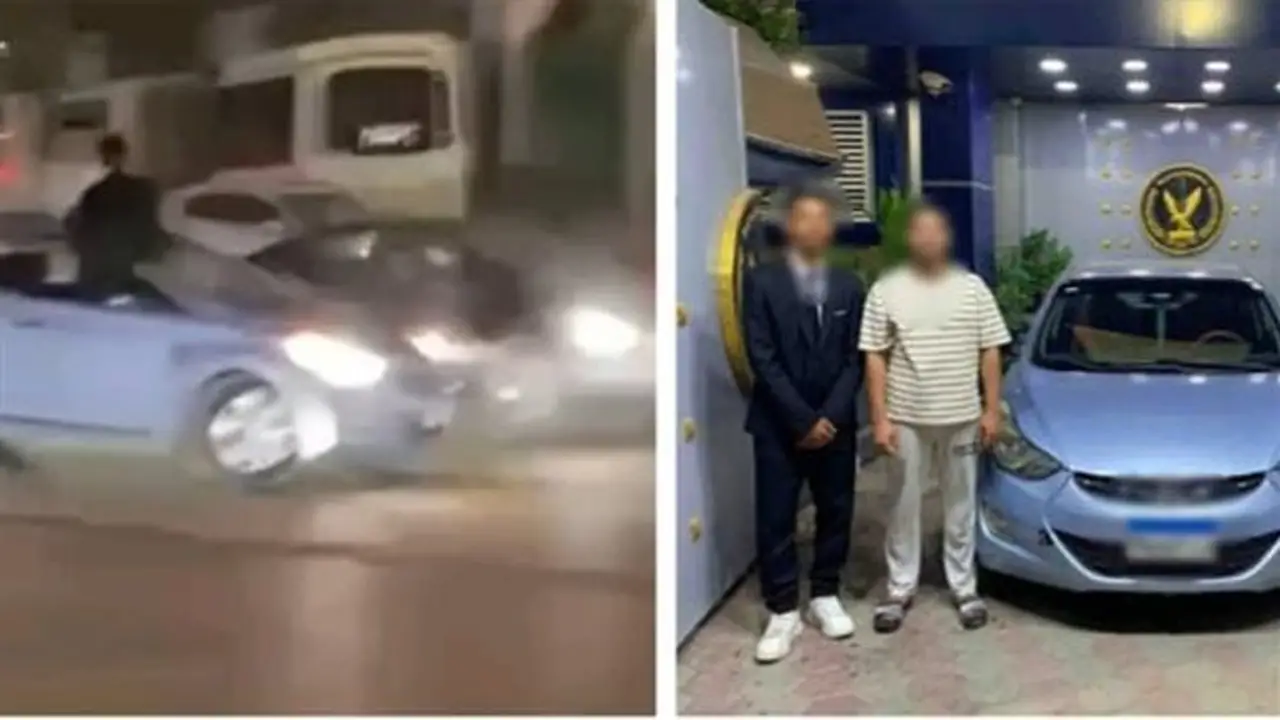 الأمن بالفيوم يضبط 4 أشخاص قاموا بمغامرة استعراضية خطرة في زفة عرس